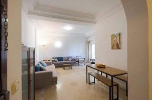 Living area - Apartment with Terrace SEA VIEW (Tunis Governorate)
