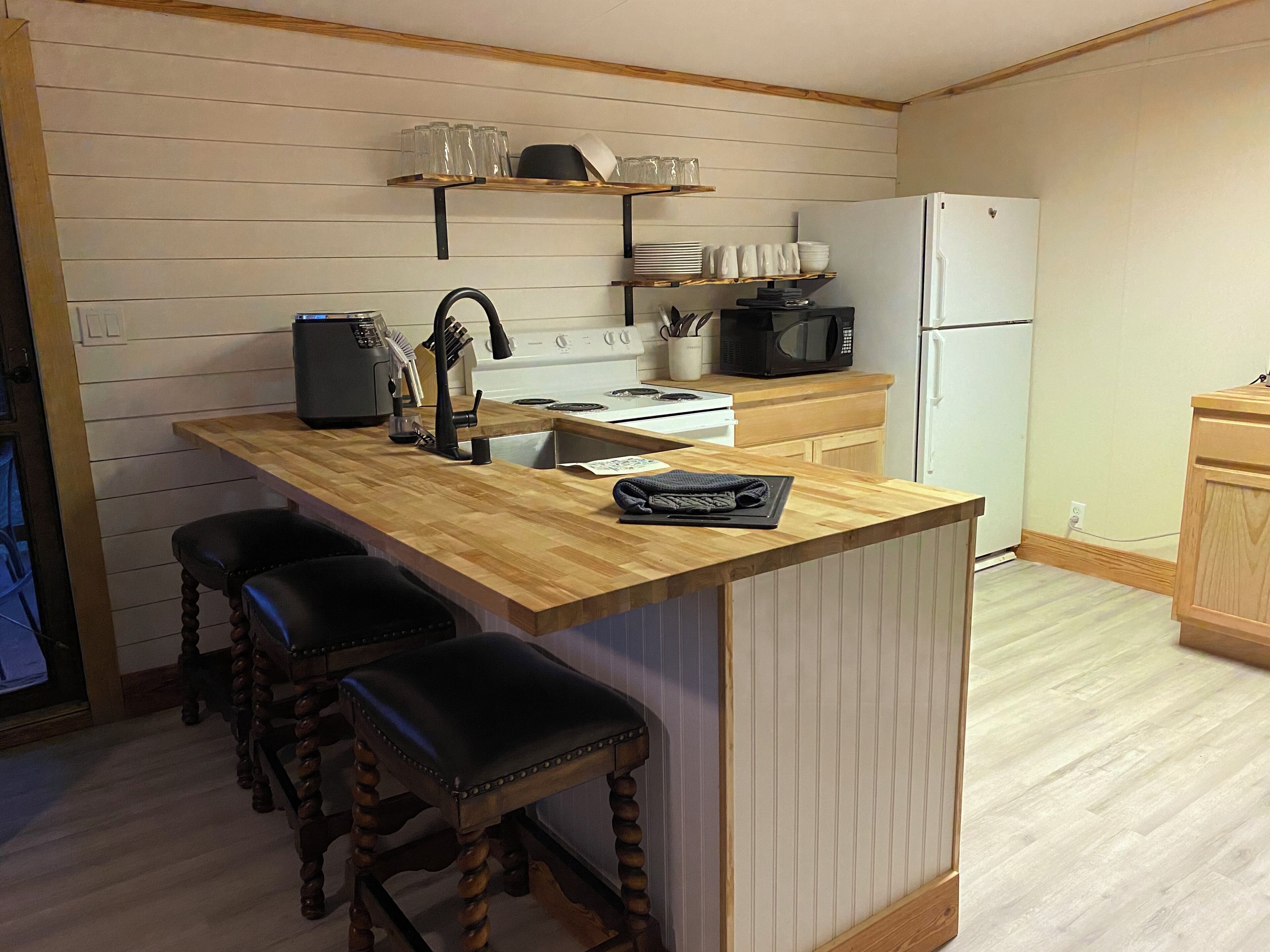 Cabane, 3 chambres, non-fumeurs | Cuisine privée
