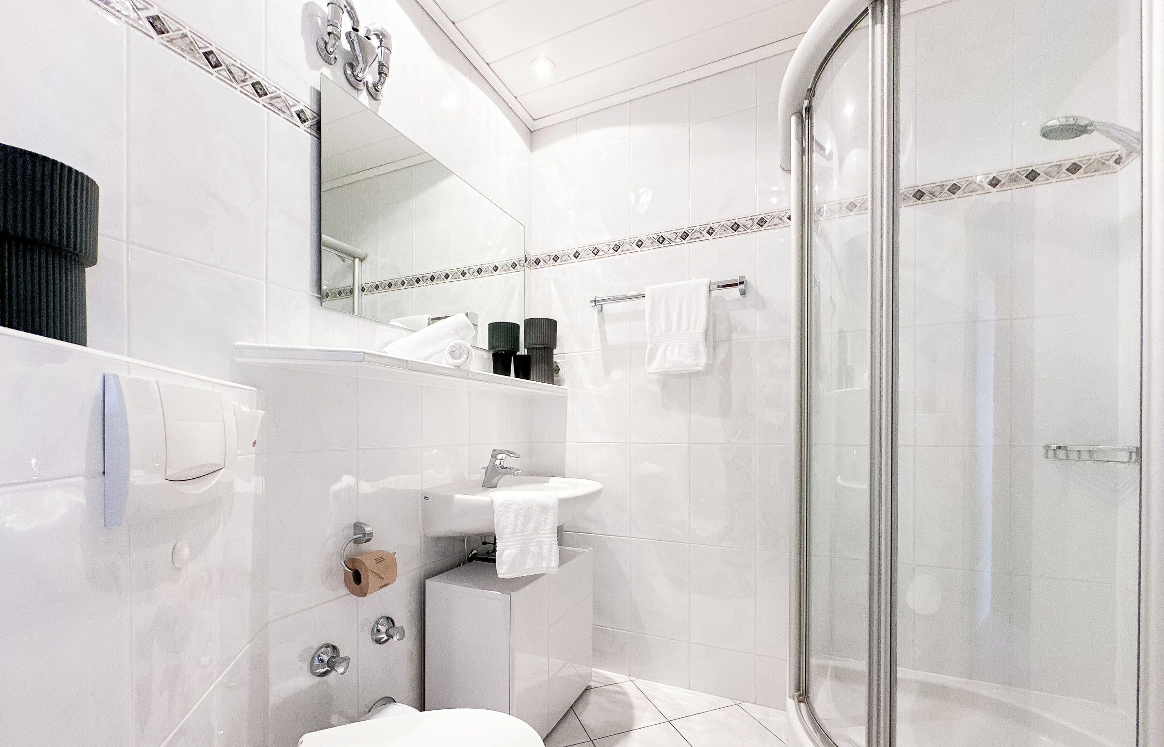 Dusche, Handtücher