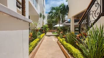 Family Apartment, Balcony, Garden View | Property grounds