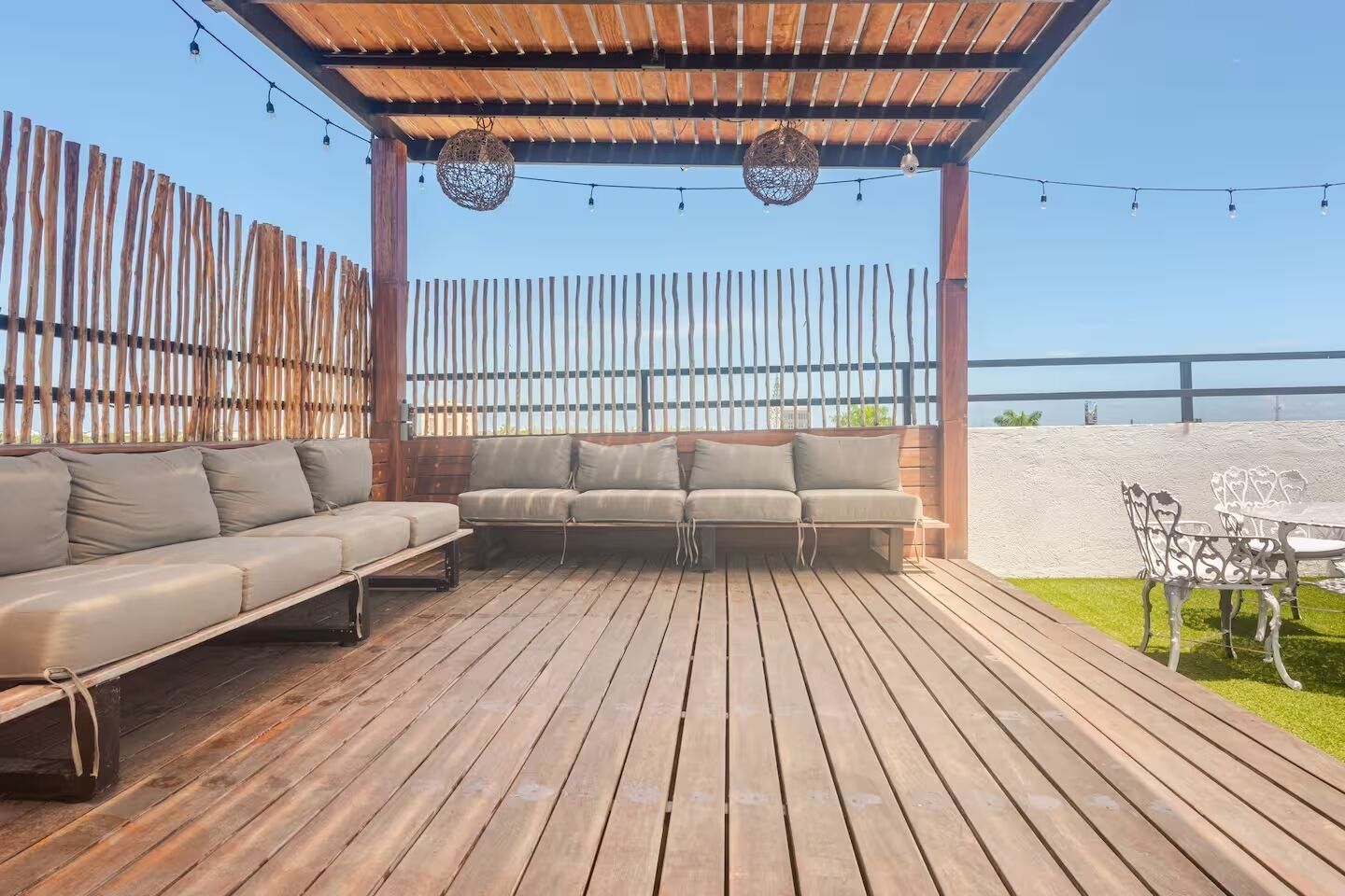 Family Apartment, Balcony, Garden View | Terrace/patio