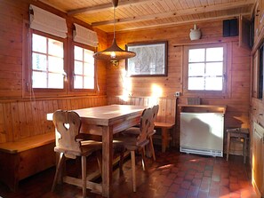 Dining - Chalet Le Recoulet 6 personnes Evolène (Evolène)