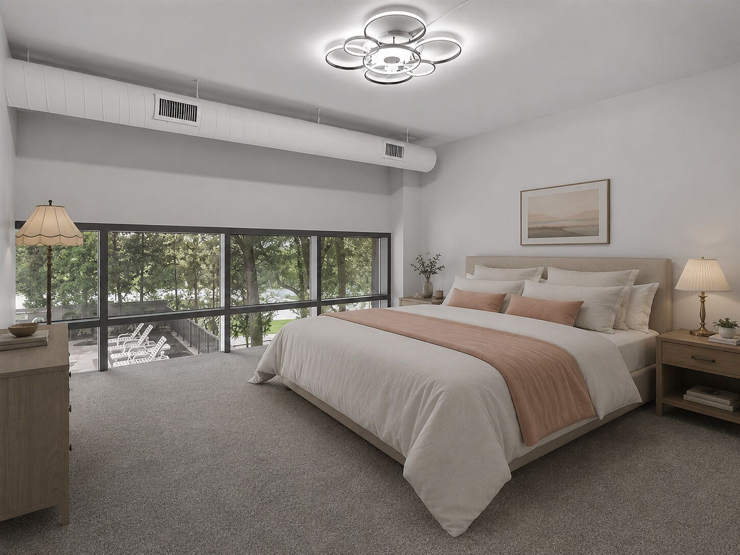 3 bedrooms, internet, bed sheets
