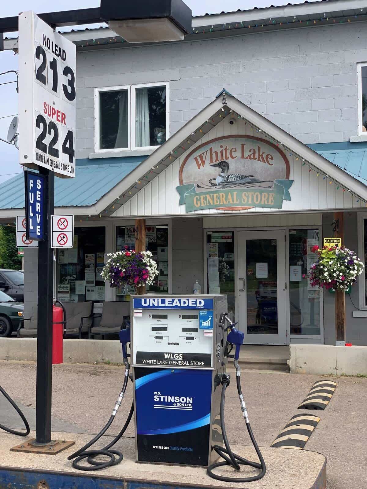 Driving in from Arnprior or Burnstown? You'll have the opportunity to visit the bustling White Lake General Store. Has all the cottage essentials as well as gas should your tank be running low. 