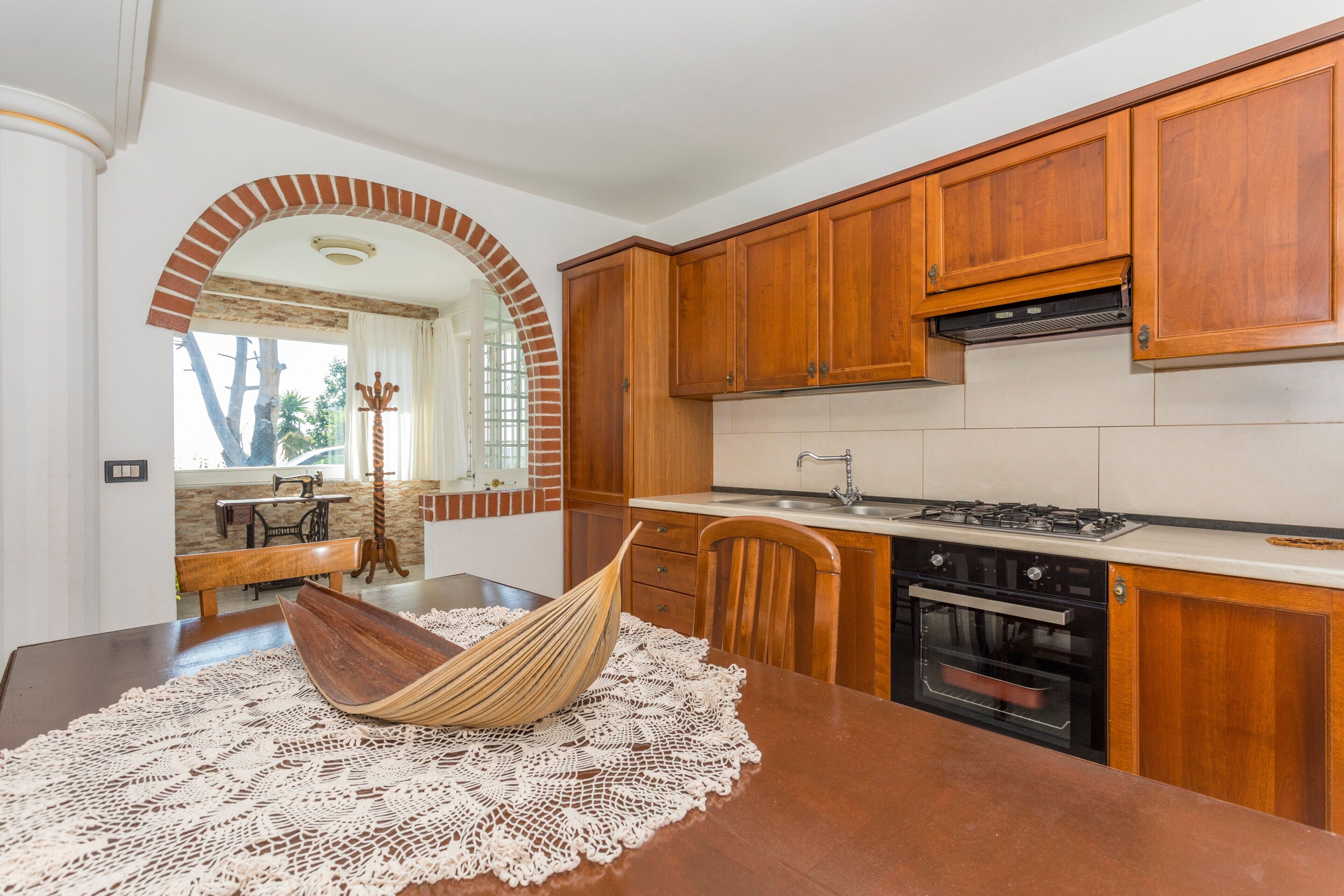 Fridge, oven, stovetop, toaster