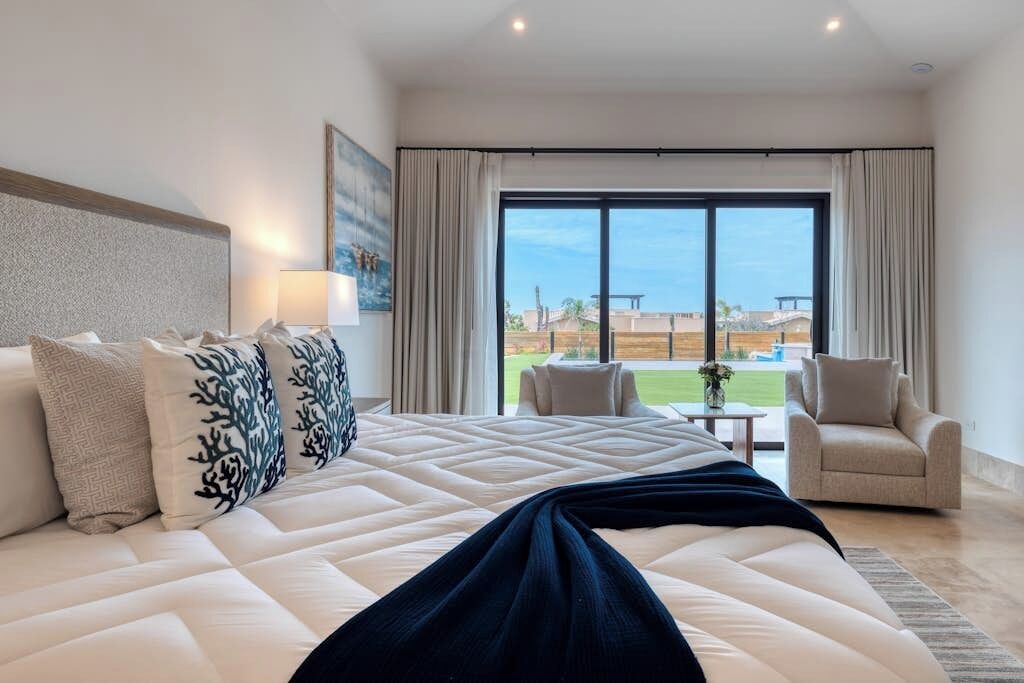 Casa, varias camas, vista al océano (Casa Vista Diamante) | 5 habitaciones, decoración personalizada y muebles diferentes 