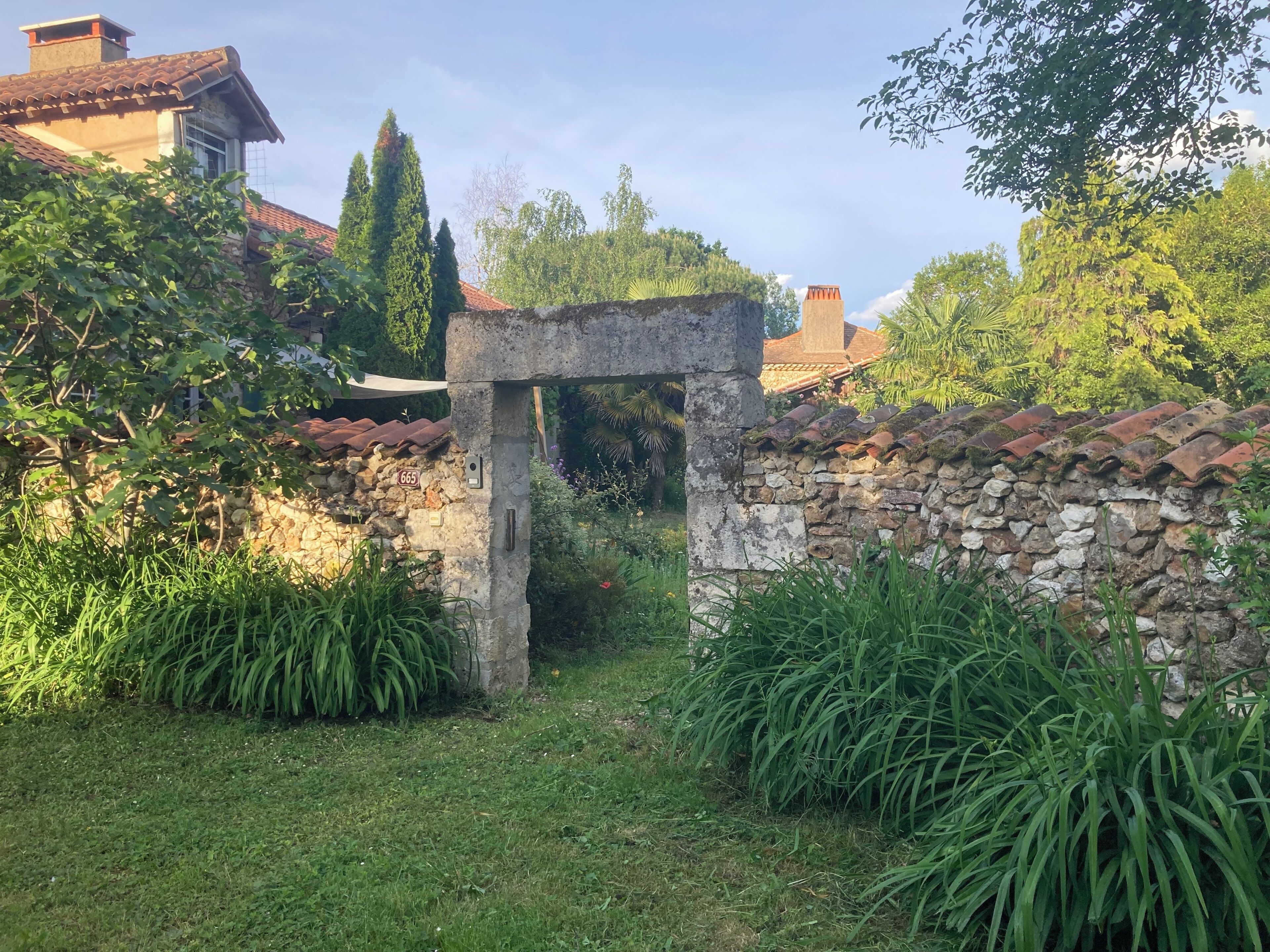 Enceinte de l’hébergement