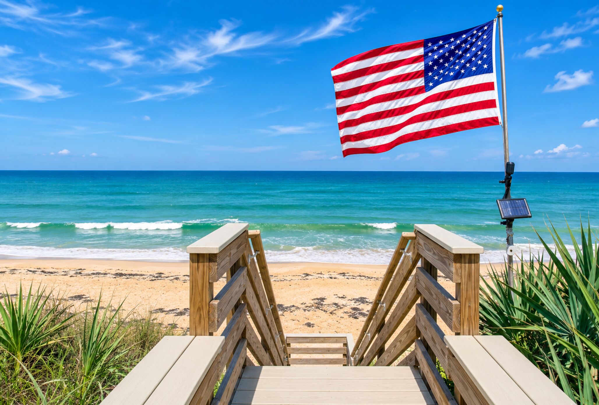 On the beach, beach towels