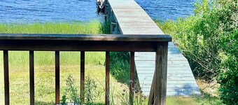 Cape Cod Oceanfront Cottage - dock, view, & beach