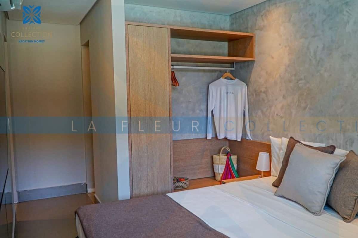 Căn hộ Cao cấp | Bộ đồ giường cao cấp, nệm có lớp đệm bông, minibar