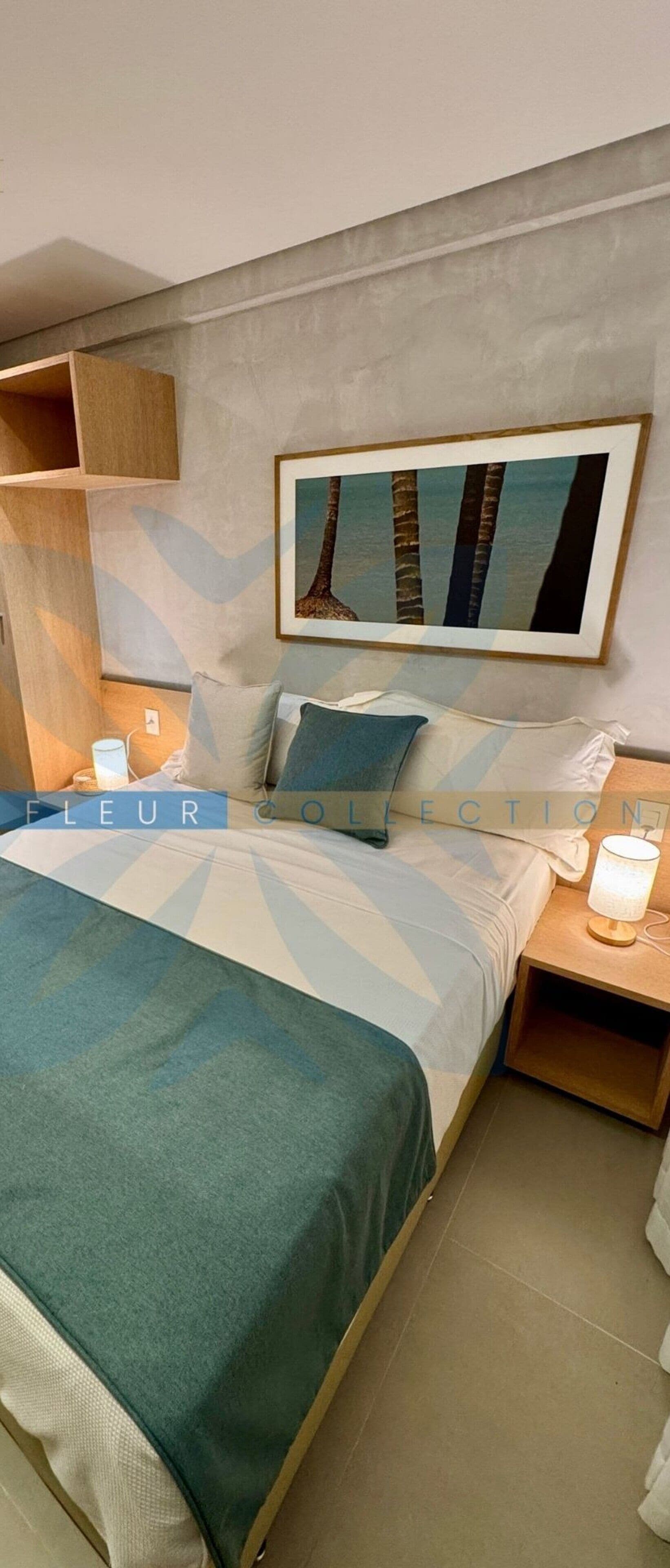 Apartemen Mewah | Seprai premium, bantalan ekstra lembut, minibar, dan brankas