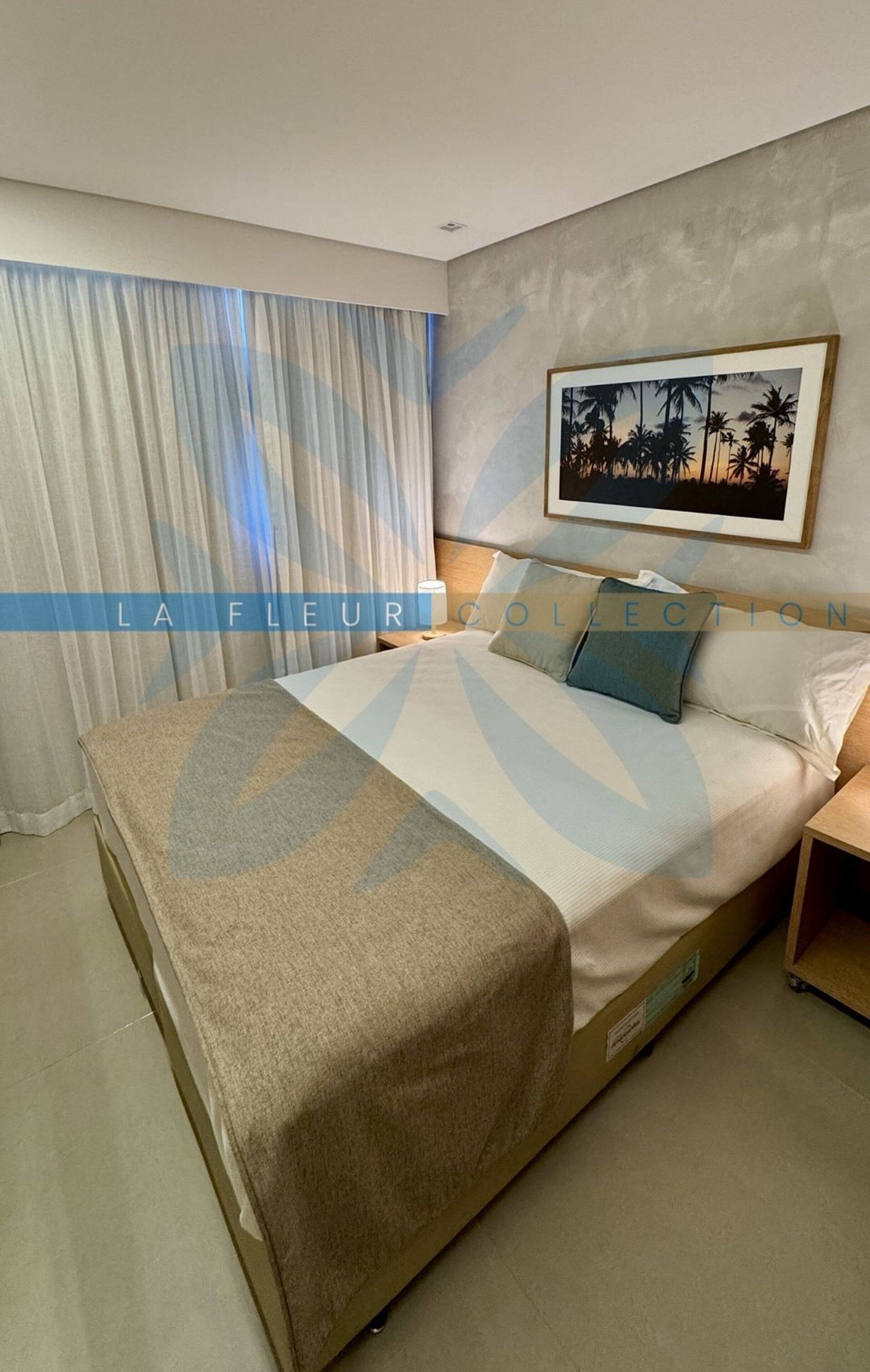 Apartamento de lujo | Ropa de cama de alta calidad, colchones con acolchado adicional, minibar