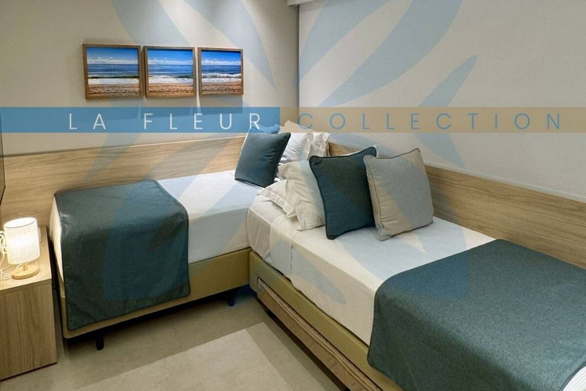 Apartamento de lujo | Ropa de cama de alta calidad, colchones con acolchado adicional, minibar
