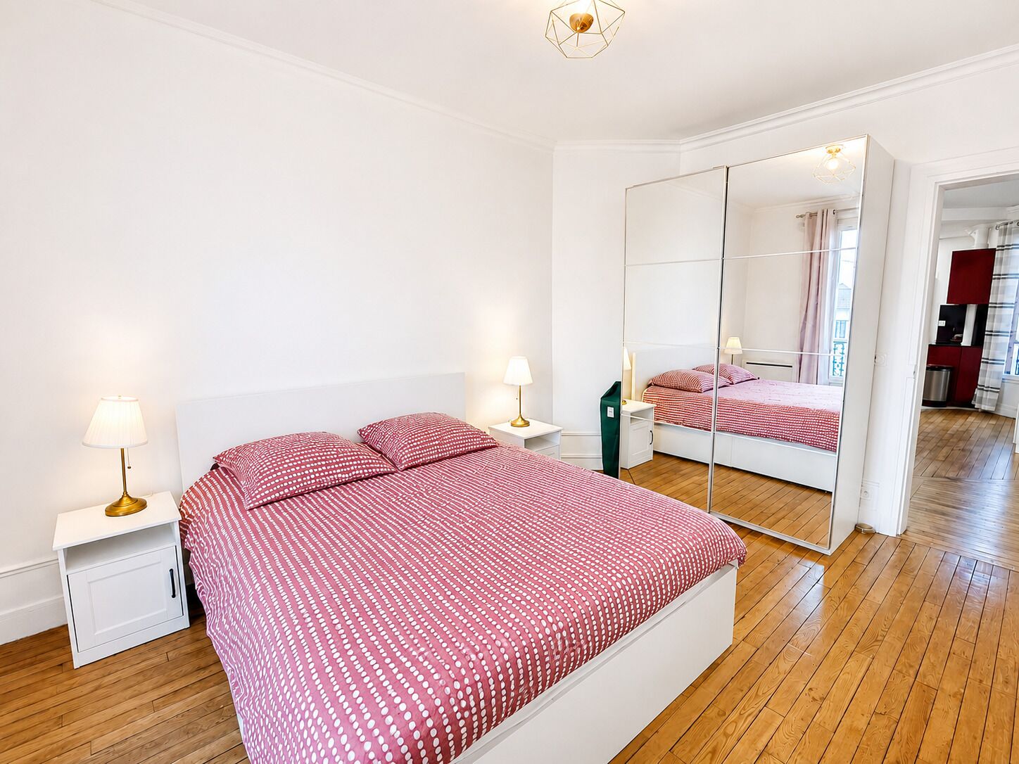 1 Schlafzimmer, Bügeleisen/Bügelbrett, kostenloses WLAN, Bettwäsche