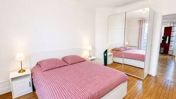 1 Schlafzimmer, Bügeleisen/Bügelbrett, kostenloses WLAN, Bettwäsche