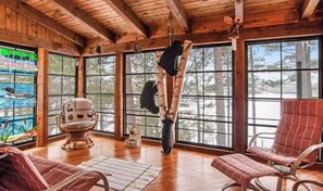 Interior - Lakefront home with private dock, two decks, kayaks, & AC (Eagle River)