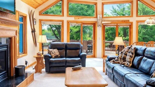 Unclassified image, 1 of 44, button - Dog-Friendly Lakefront Escape: Dock, Firepit, Game (Eagle River)