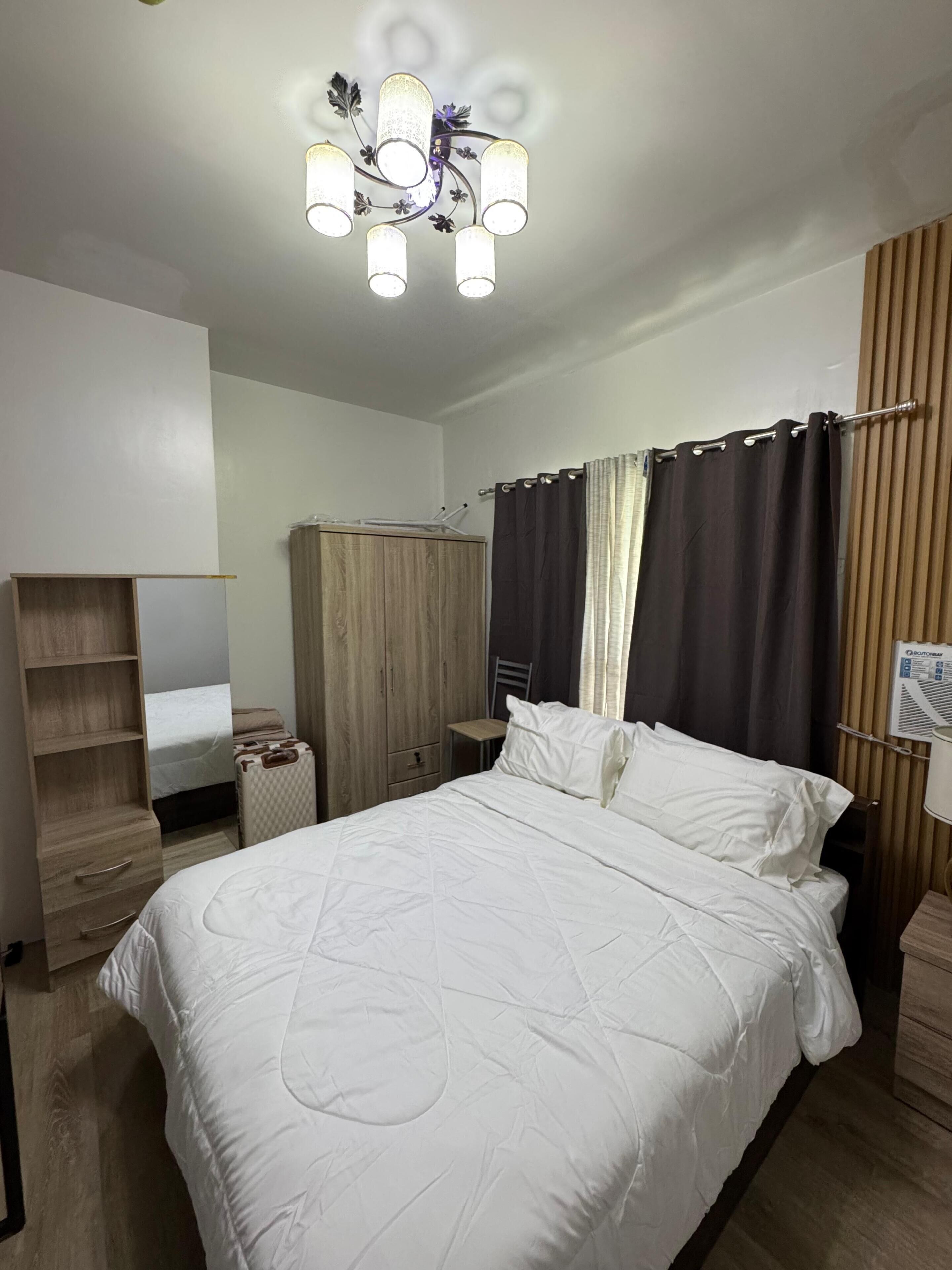 1 chambre, fer et planche à repasser, Wi-Fi, draps fournis