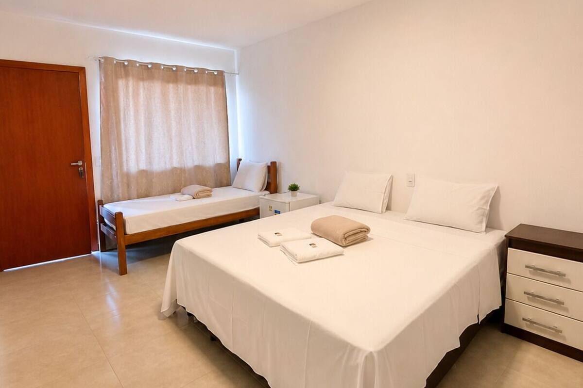 Wifi gratis y ropa de cama 