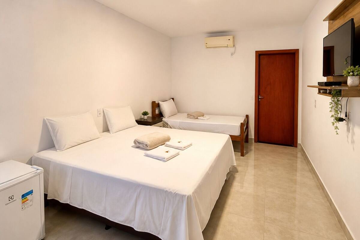 Wifi gratis y ropa de cama 