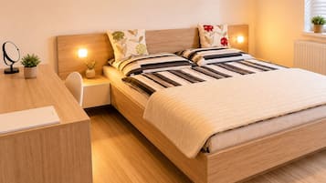 1 chambre, bureau, fer et planche à repasser, Wi-Fi gratuit