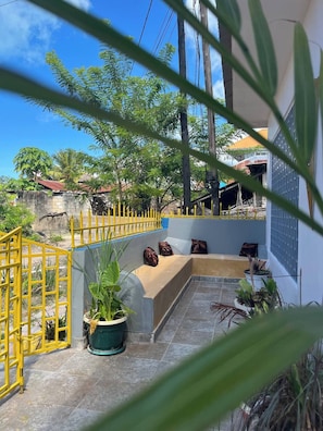 Terrace/patio - Azure Chameleon House. (Jambiani)