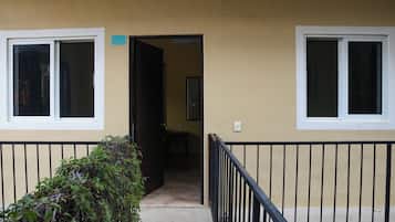 Standard Quadruple Room, 2 Double Beds, Pets Allowed, Pool View