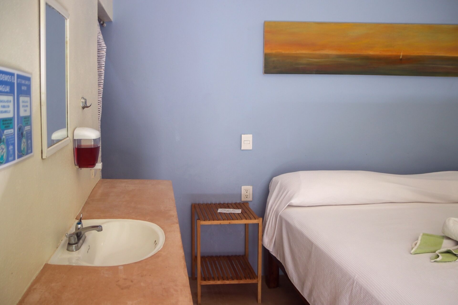 Wifi gratis y ropa de cama 