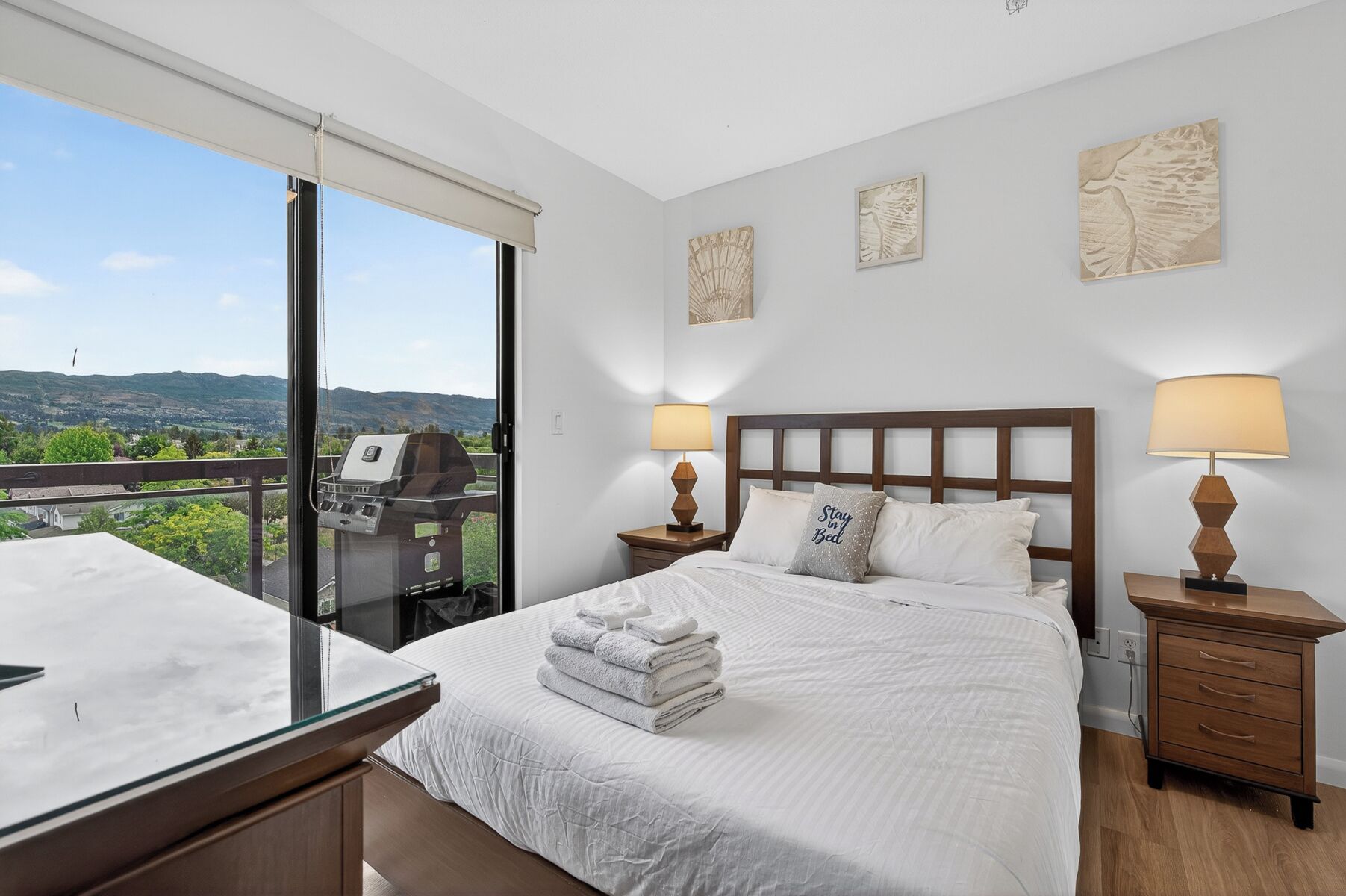 Blackout curtains, iron/ironing board, free WiFi