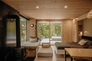 Chalet avec spa privé - MICRO 19 | Pimennysverhot, äänieristys, vuodevaatteet