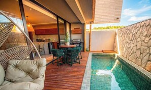 Deluxe Chalet | Pool - Cond Triplex - By MME (Jacuípe)