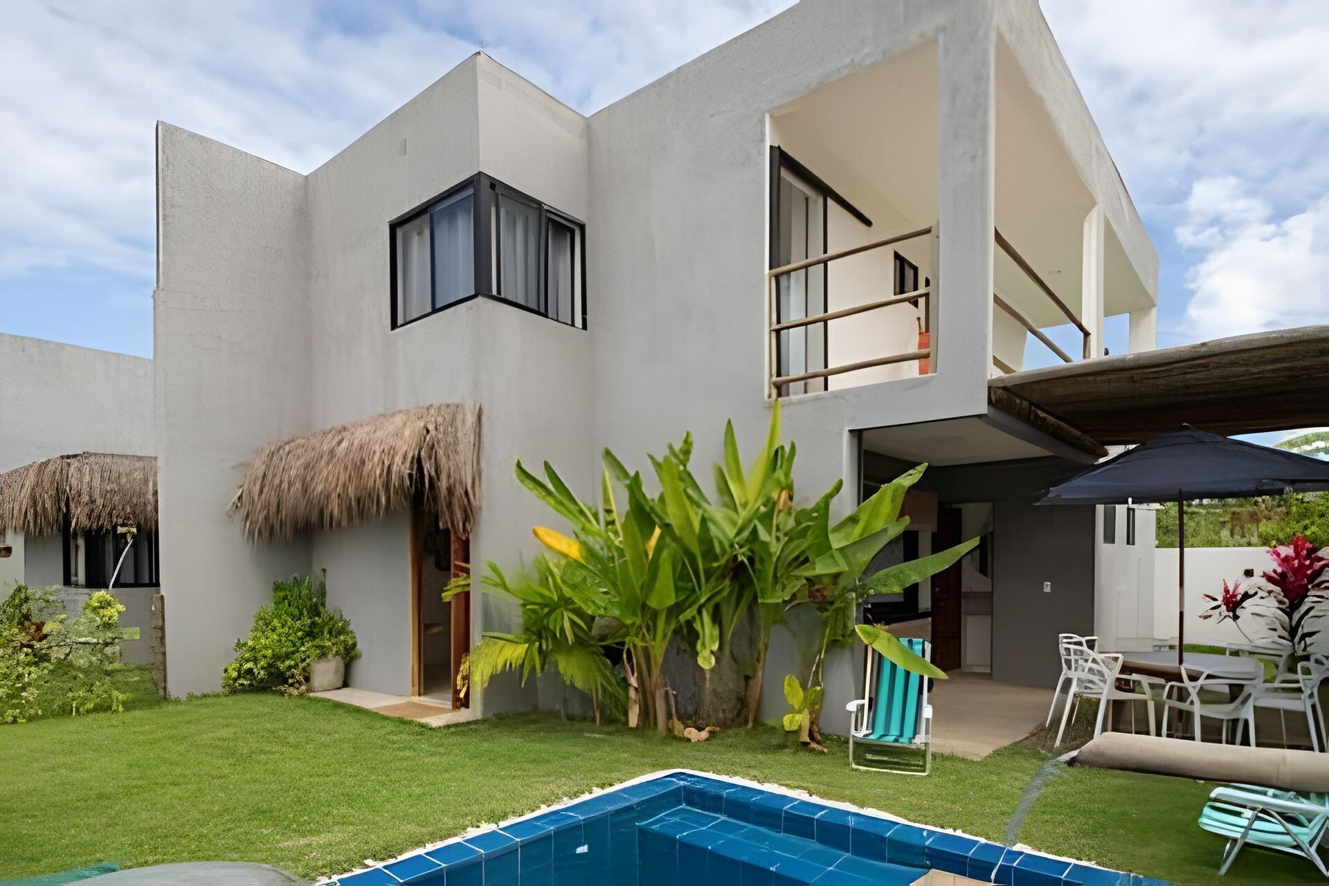 Comfort chalet | Buiten dineren