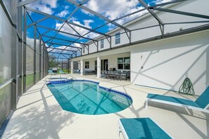 Pool - 15BR Home Pool Cinema & Game Room (09TI) (Kissimmee)