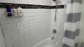 Towels, soap, toilet paper