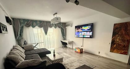 Cozy 2-bedroom apartment in tranquil Iași with AC