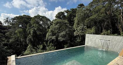 House with infinity pool in Serra de Cantareira