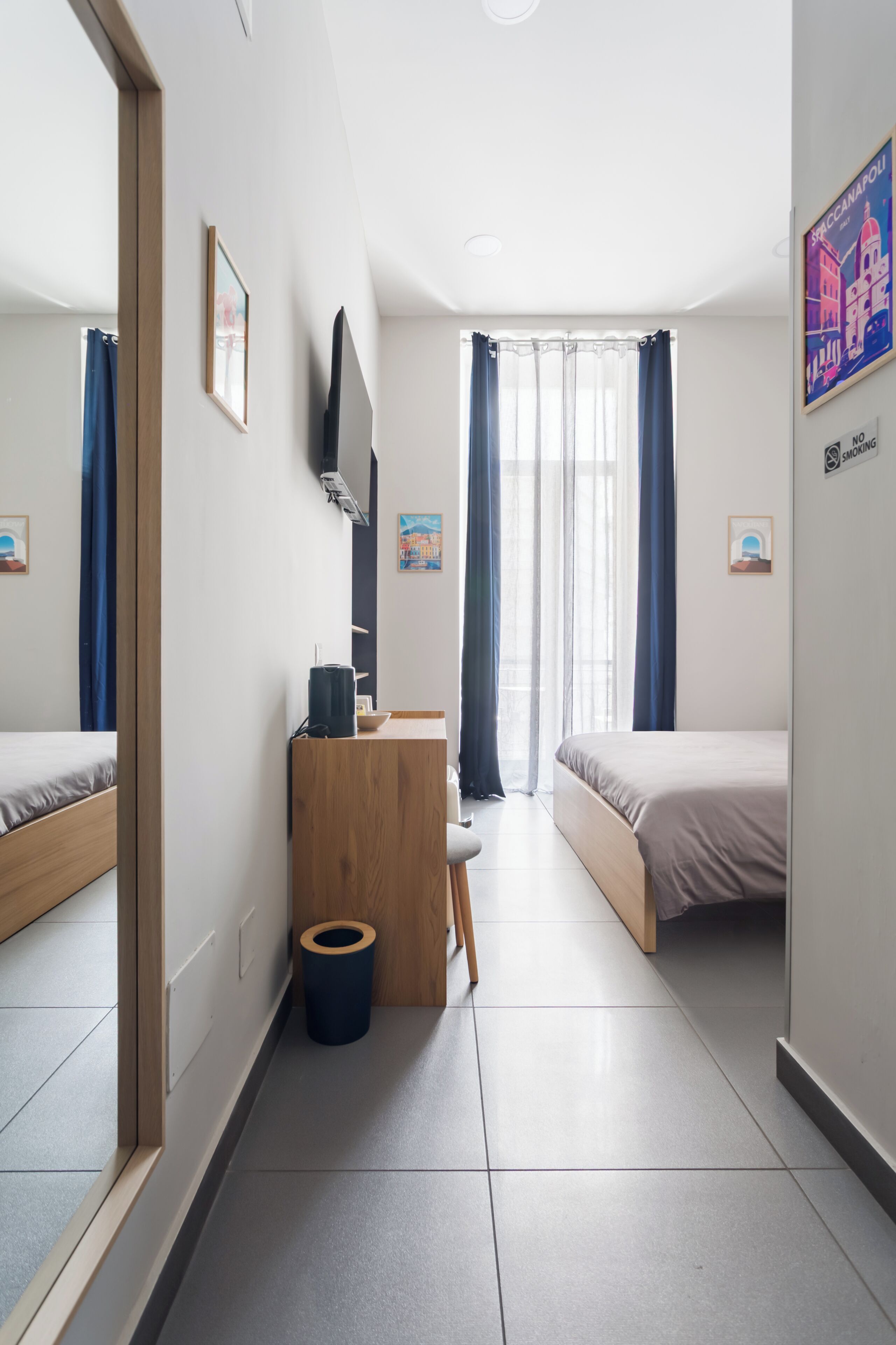 Doppia Comfort, vista città | Lenzuola Frette, biancheria da letto di alta qualità