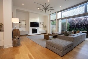 TV - Margaret House | Elegant City-Fringe Escape (North Adelaide)
