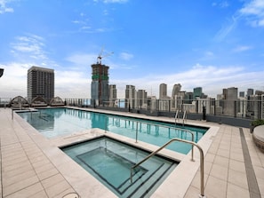 Outdoor pool - 501 First #511 Elevated Downtown Stay (Miami)