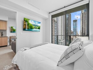 1 Schlafzimmer, kostenloses WLAN, Bettwäsche