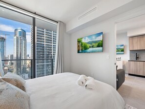 1 Schlafzimmer, kostenloses WLAN, Bettwäsche