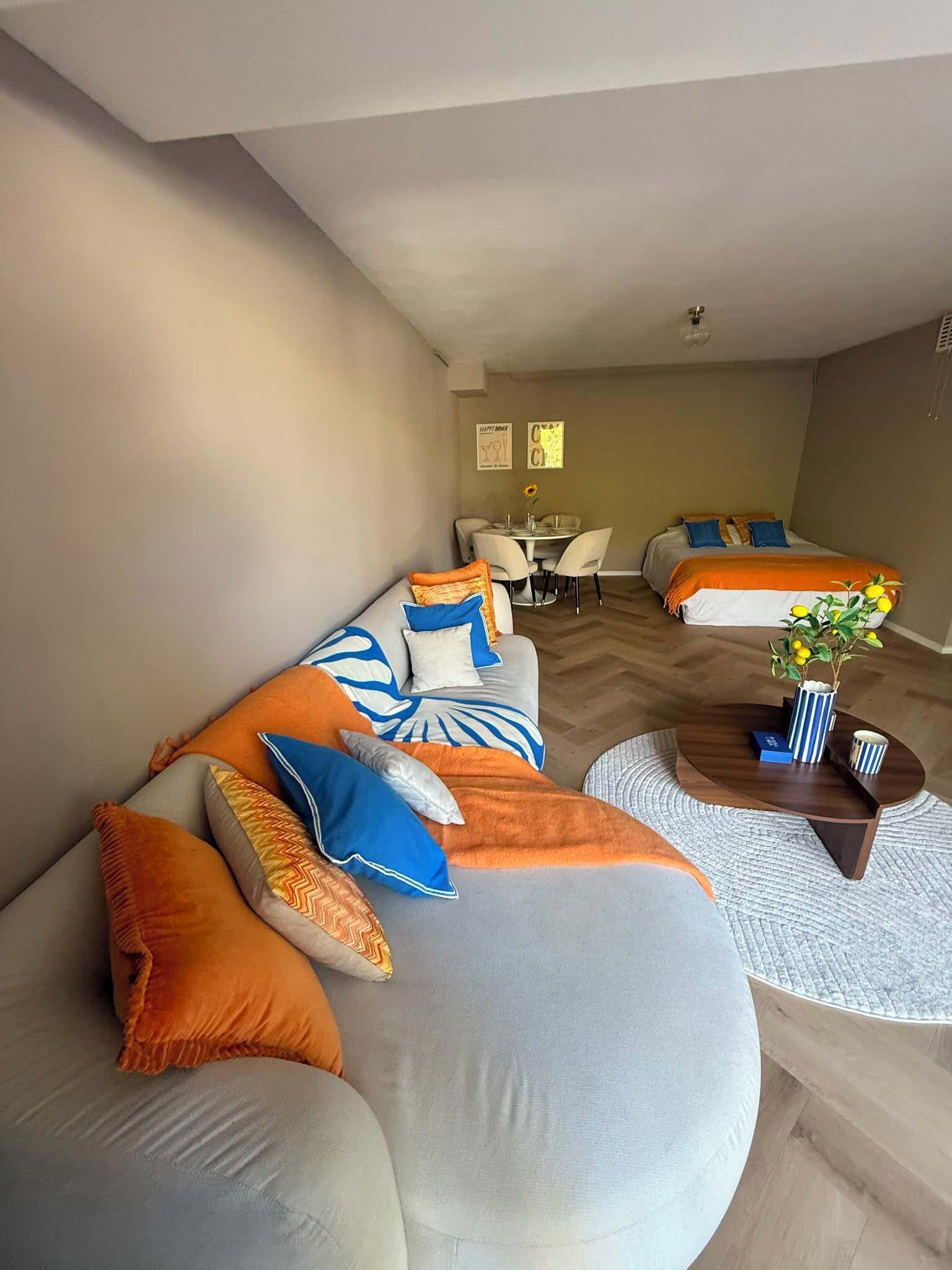 1 quarto, roupa de cama
