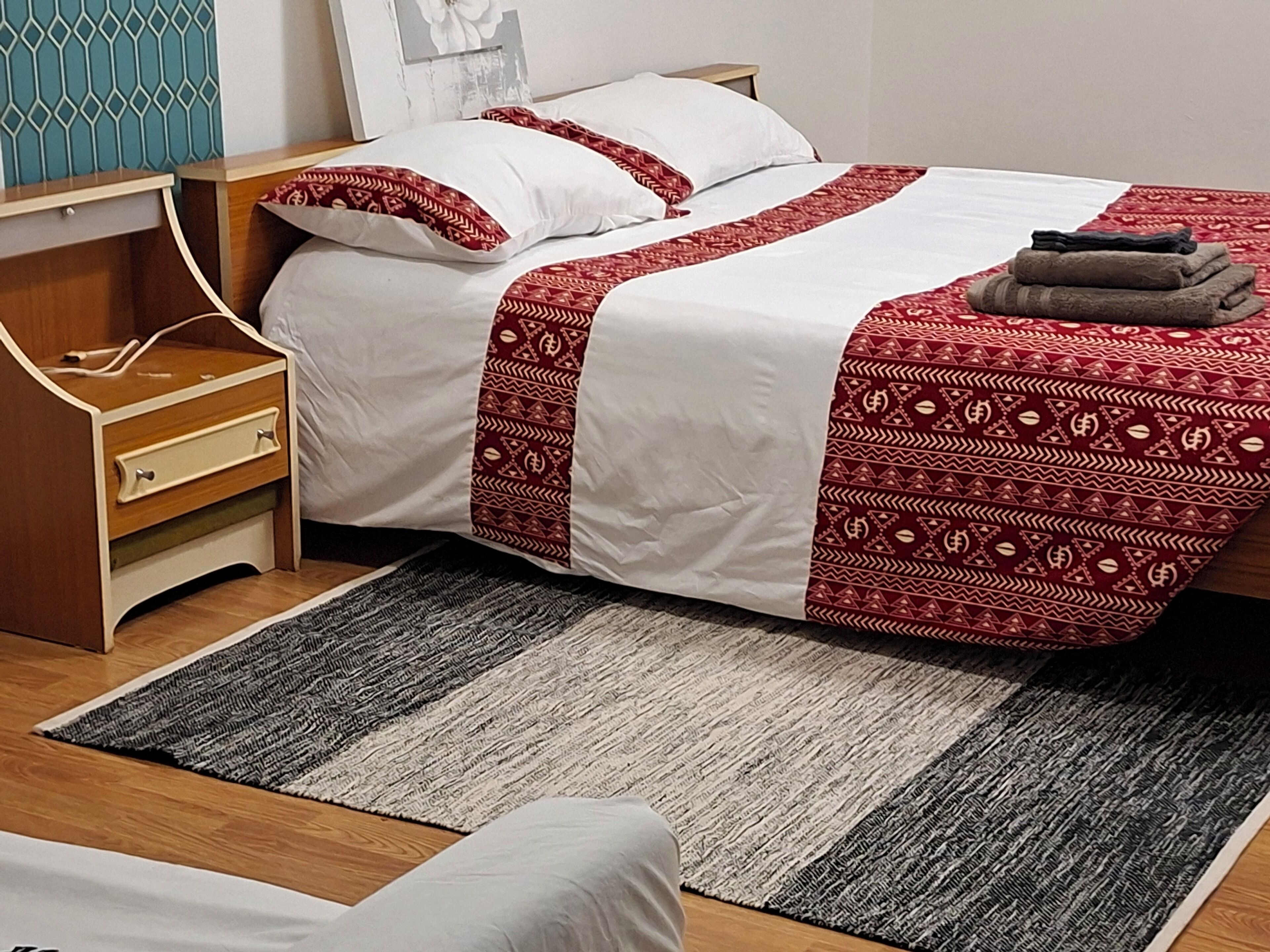 3 habitaciones, internet y ropa de cama 