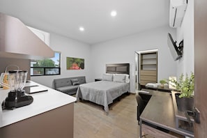 1 bedroom, iron/ironing board, WiFi, bed sheets - Moderno Loft Cerca del Tec Alberca + parrilla Loft 9 (Monterrey)