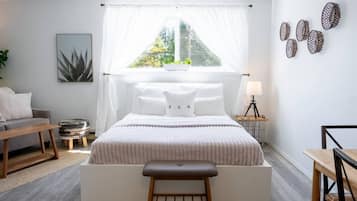 Desk, iron/ironing board, travel crib, WiFi