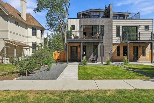 LoHi 5BR | Rooftop Fire Pit | Theater | Gym