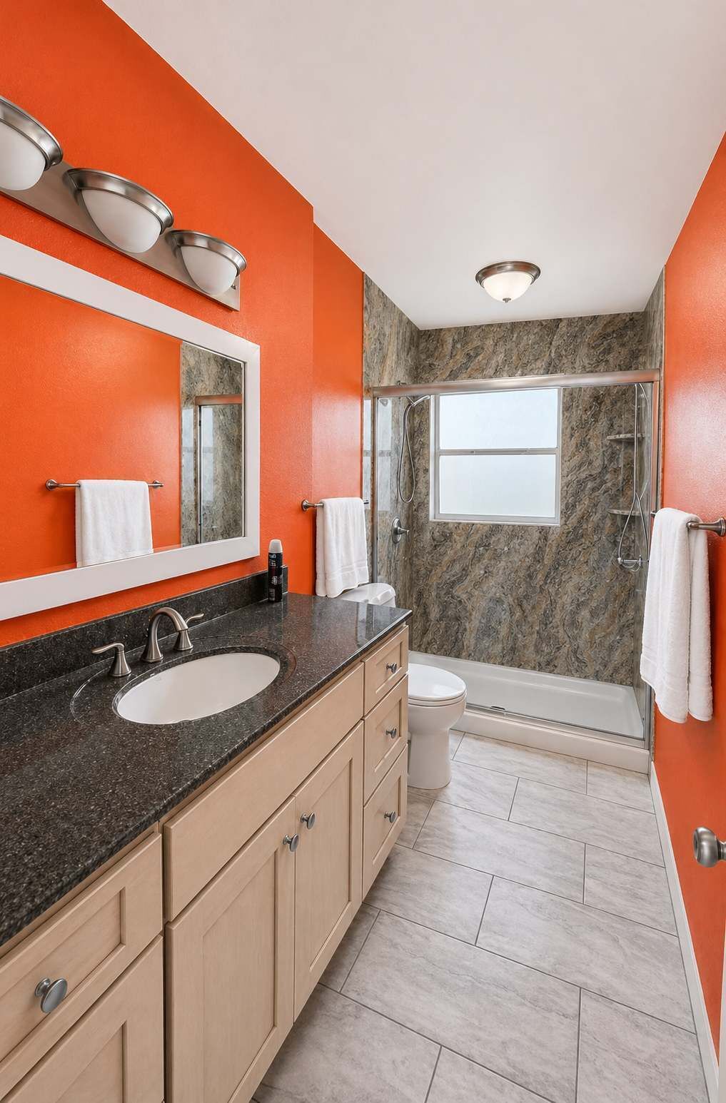 Shower, hair dryer