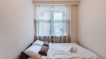 Iron/ironing board, WiFi, bed sheets