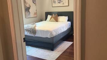 Townhome, City View | In-room safe, desk, laptop workspace, blackout drapes