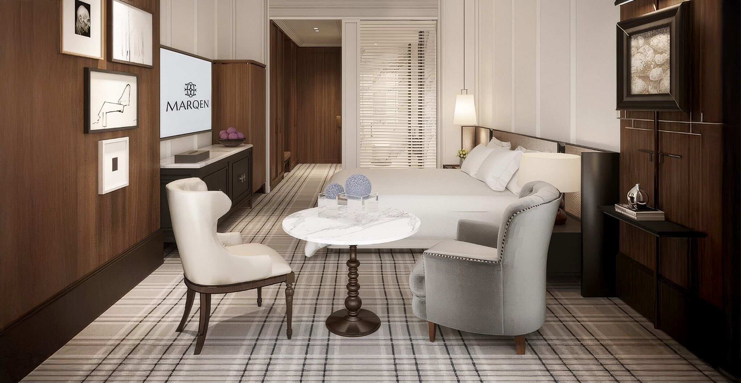 Chambre « Premier », en angle | Literie de qualité supérieure, minibar, coffres-forts dans les chambres
